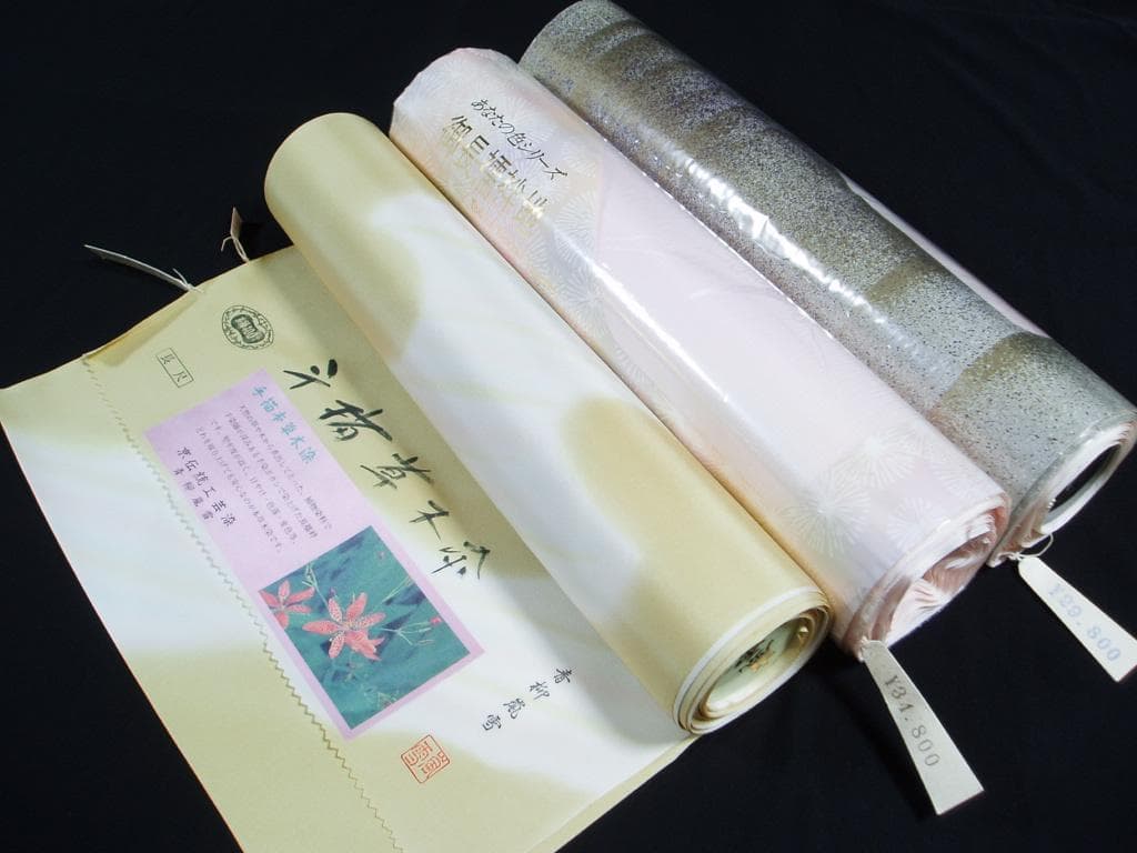 新年お祝い限定2日迄【hirotan】★﻿30★正絹高級長襦袢反物未使用美品3点