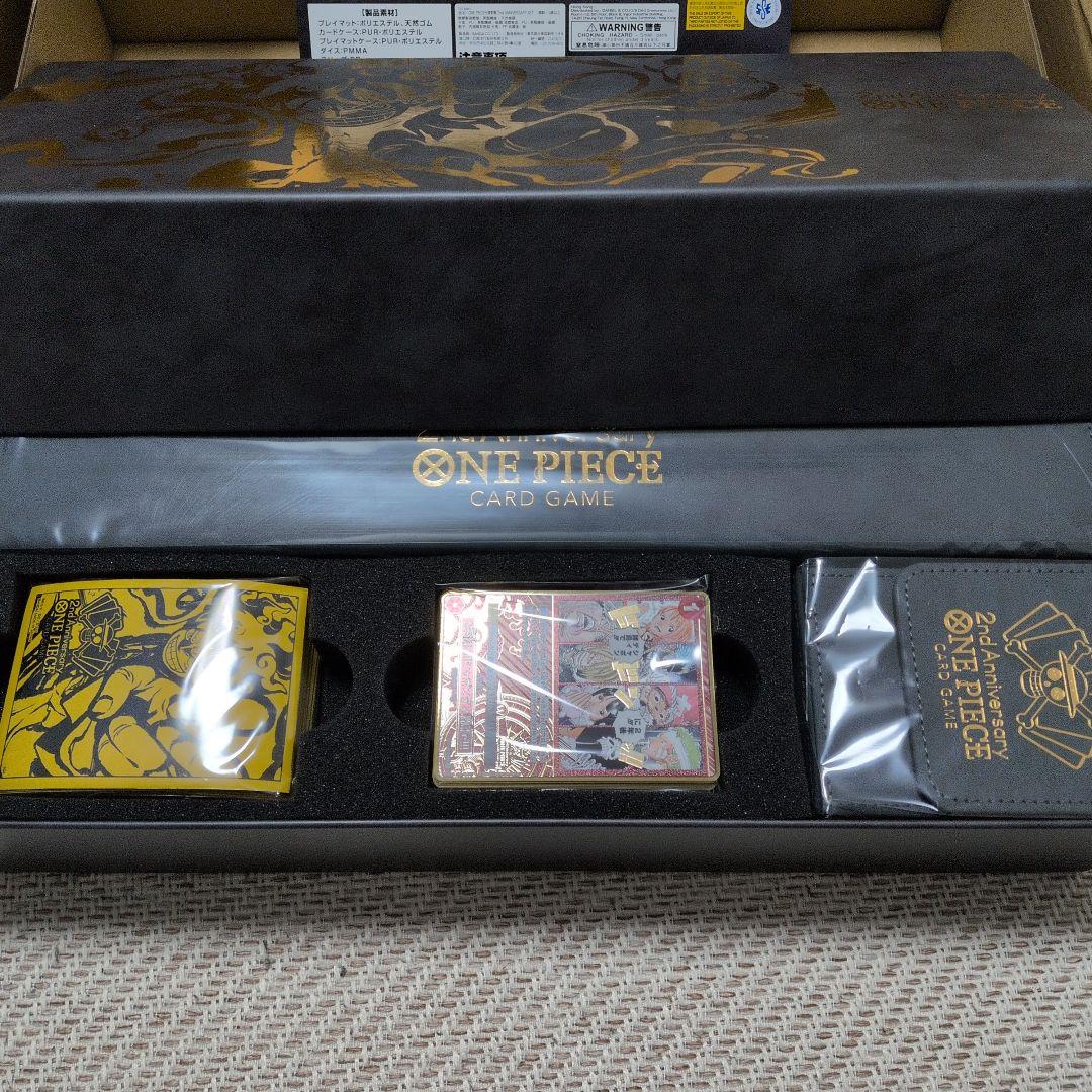 ワンピースカード　2nd　ANNIVERSARY　set　ルフィ　ゾロ　サンジ