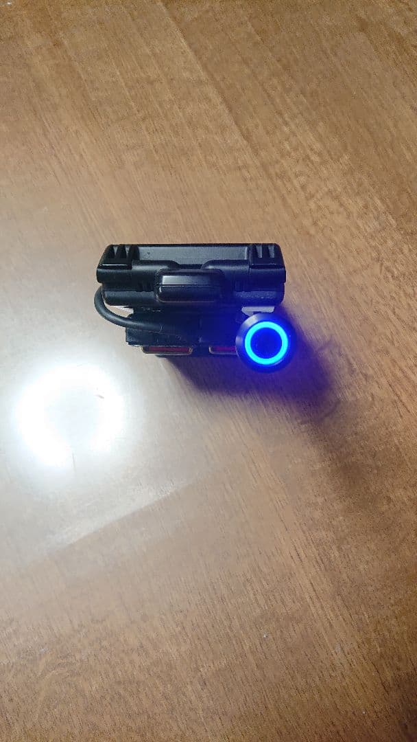 ポータブル ETC 防水仕様 電池式 二輪 バイク ハーレー　ビンテージ　6