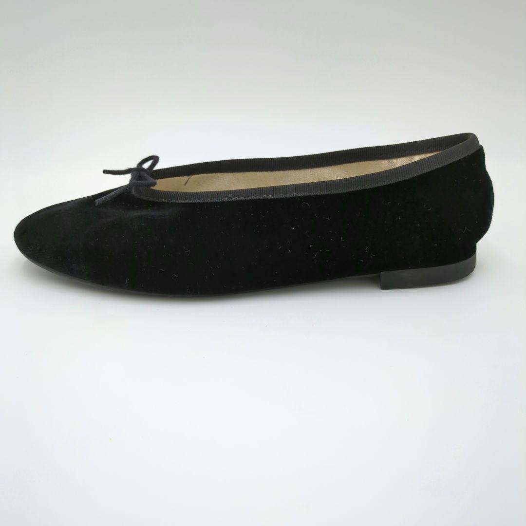 極美品　reppeto レペット　ベロア素材　バレエシューズ　パンプス　希少