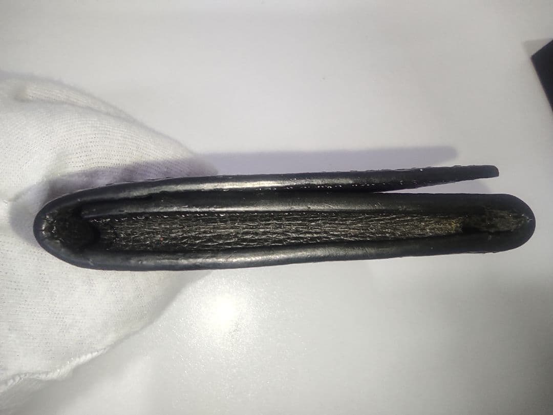 ルイヴィトン　 モノグラム　アンプラント　レザー　カードケース　ブラック　美品