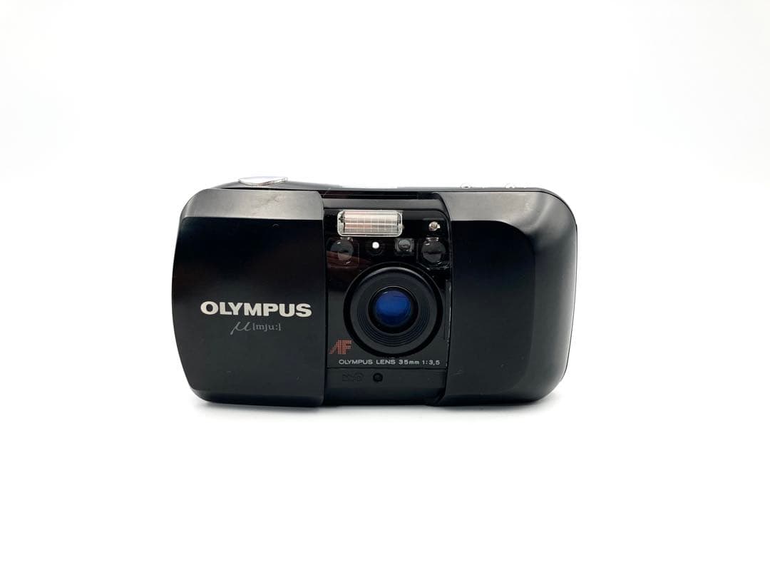 【動作品】OLYMPUS μ 初代　コンパクトカメラ　動作確認済み　C38