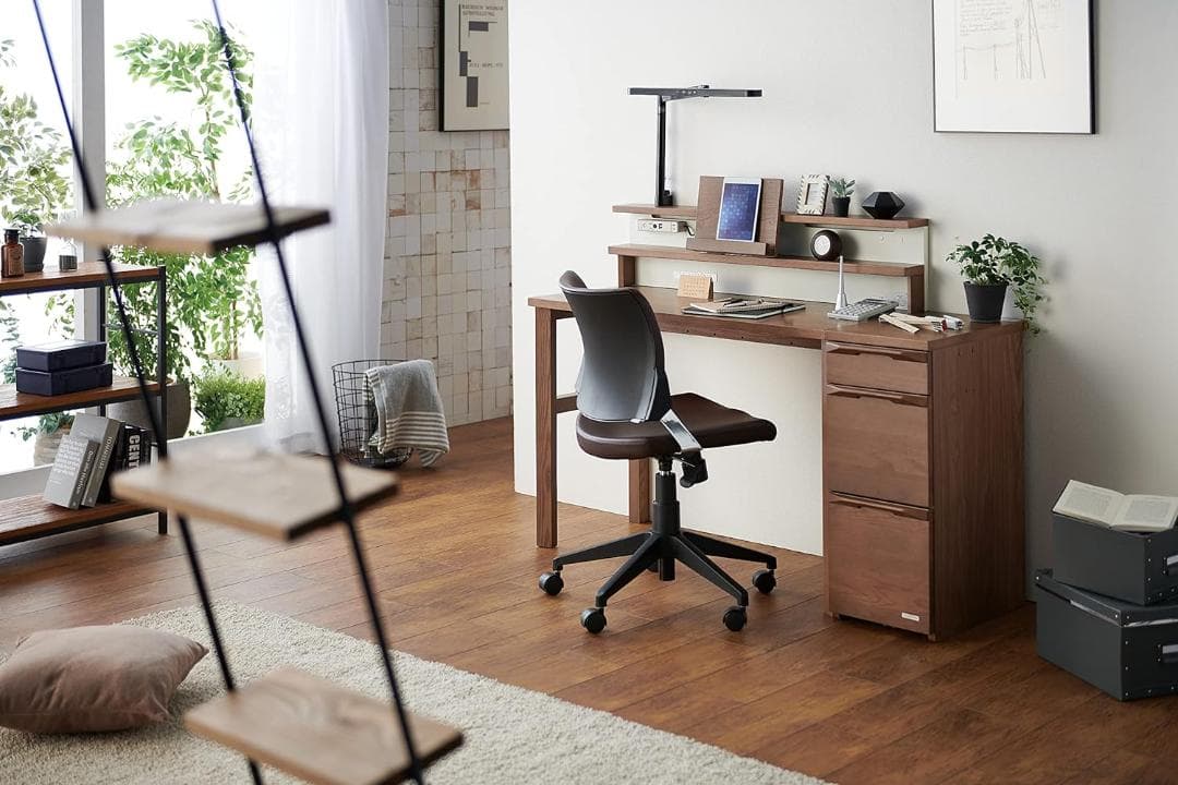 KOIZUMI(コイズミ) デスク ブラウン FLD-961WO