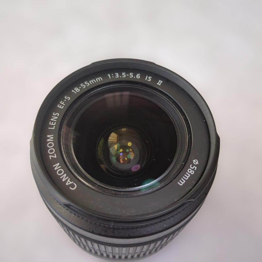 【美品】Canon EOS Kiss X50 望遠レンズセット★ベネトンバッグ付