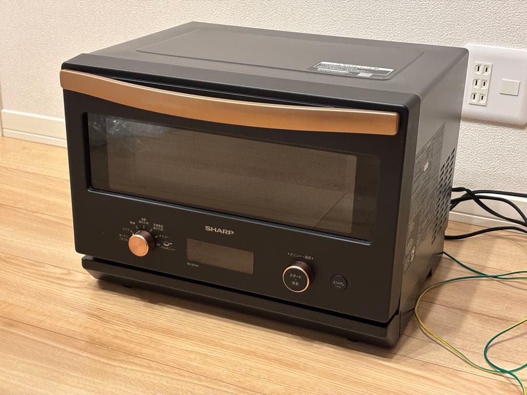 【ジャンク品】SHARP オーブンレンジ 電子レンジ RE-SD18A-B