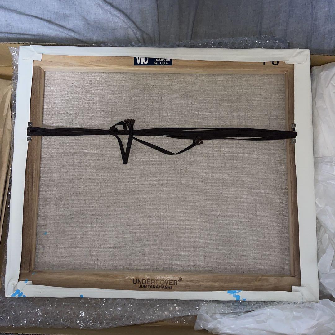 アンダーカバーundercoverシルクスクリーンキャンバス　8号サイズ