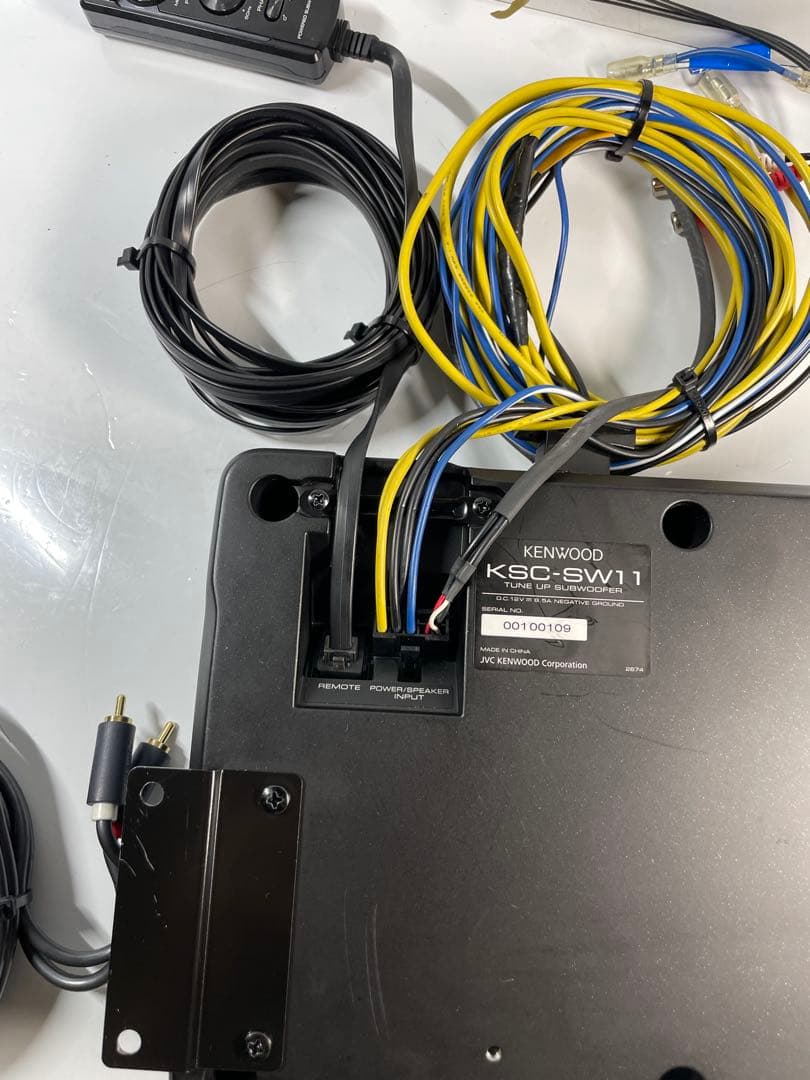 サブウーファー！重低音再生。