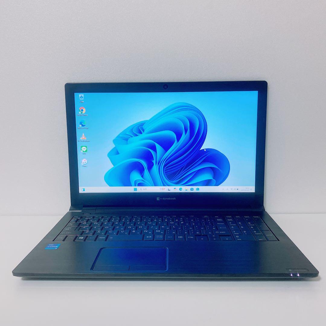 【美品】ダイナブック 爆速SSD1TB 8GB 第11世代パソコンPC