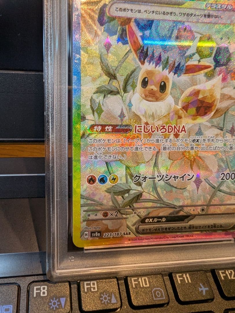 ポケモンカード　テラスタルフェスex イーブイex SAR psa10
