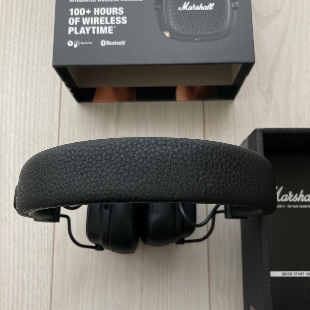 Marshall Major V ワイヤレスヘッドホン マーシャル 最新モデル5