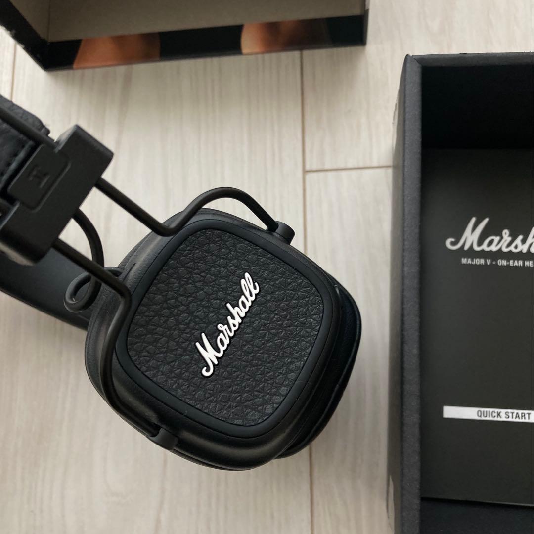 Marshall Major V ワイヤレスヘッドホン マーシャル 最新モデル5