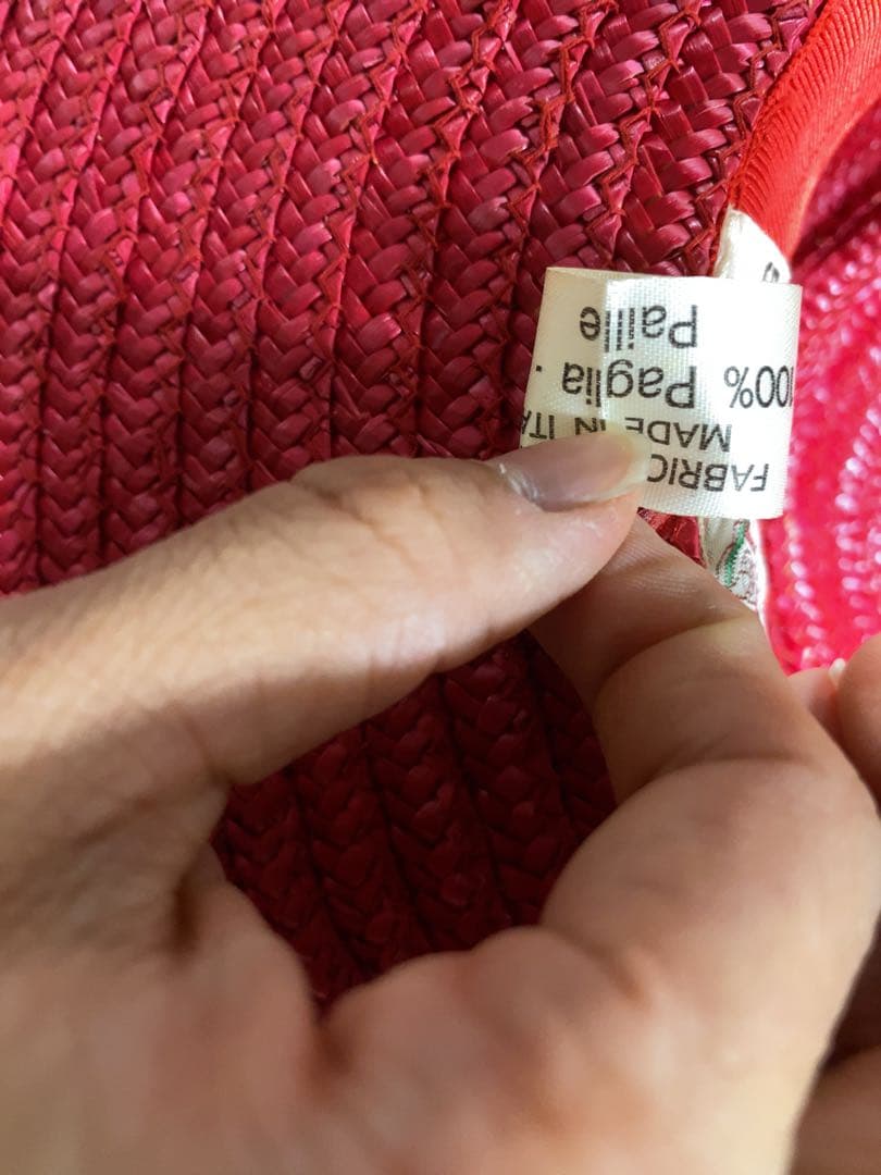 激レア　GUCCI グッチ　麦わら帽子　カンカン帽　ストローハット