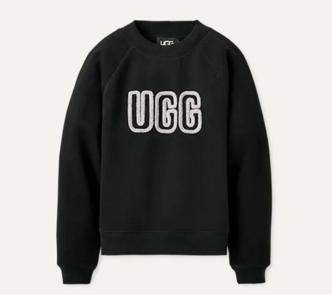 新作✨️ UGG ブラックトレーナー L スウェット