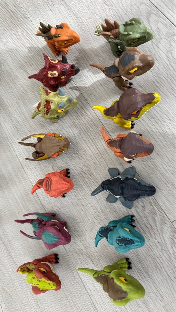 美品⭐︎かみかみコレクション ジュラシックワールド マテル MATTEL おもちゃ