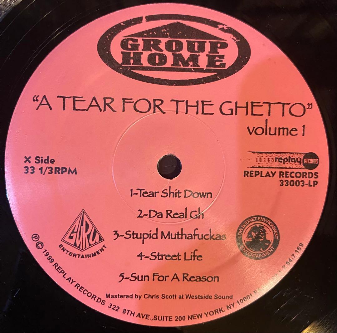洋楽 Group  - A Tear For The Ghetto 2x LP