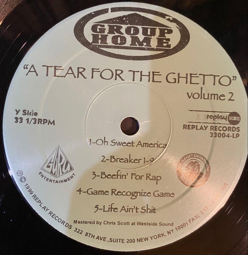 洋楽 Group  - A Tear For The Ghetto 2x LP