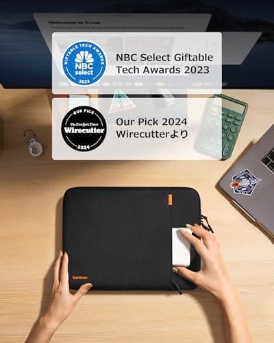 tomtoc 360°保護 14-15.3インチ パソコンケース 15インチ m