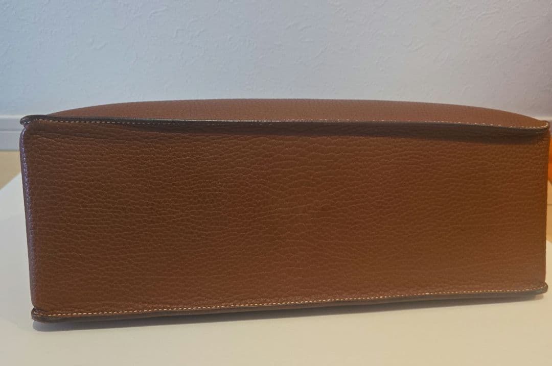 HERMES エルメス ホワイトバスPM ゴール ド金具 ハンドバッグ美品