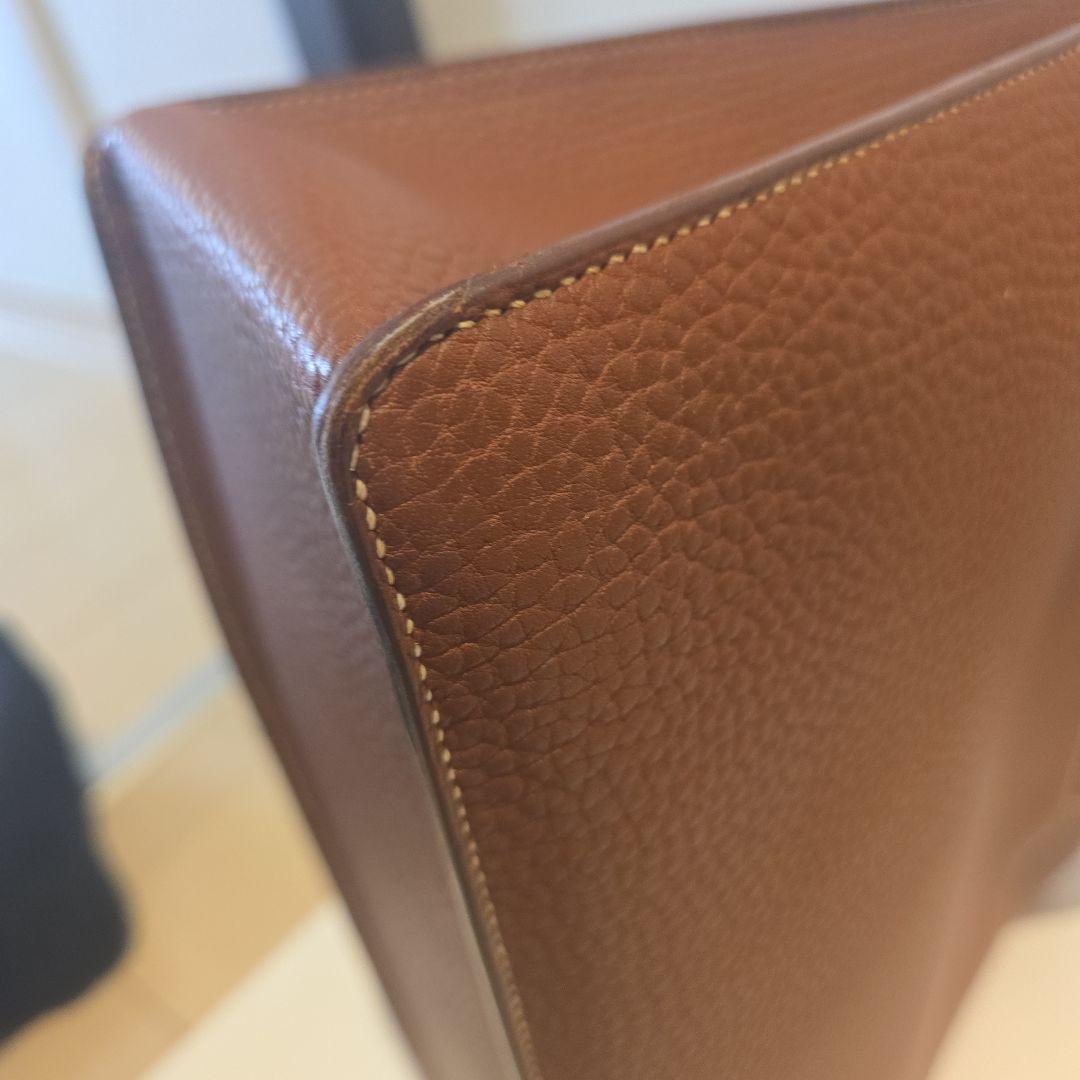 HERMES エルメス ホワイトバスPM ゴール ド金具 ハンドバッグ美品
