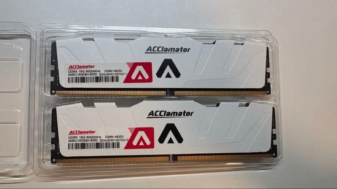 DDR5 6000MHz 32GB メモリ