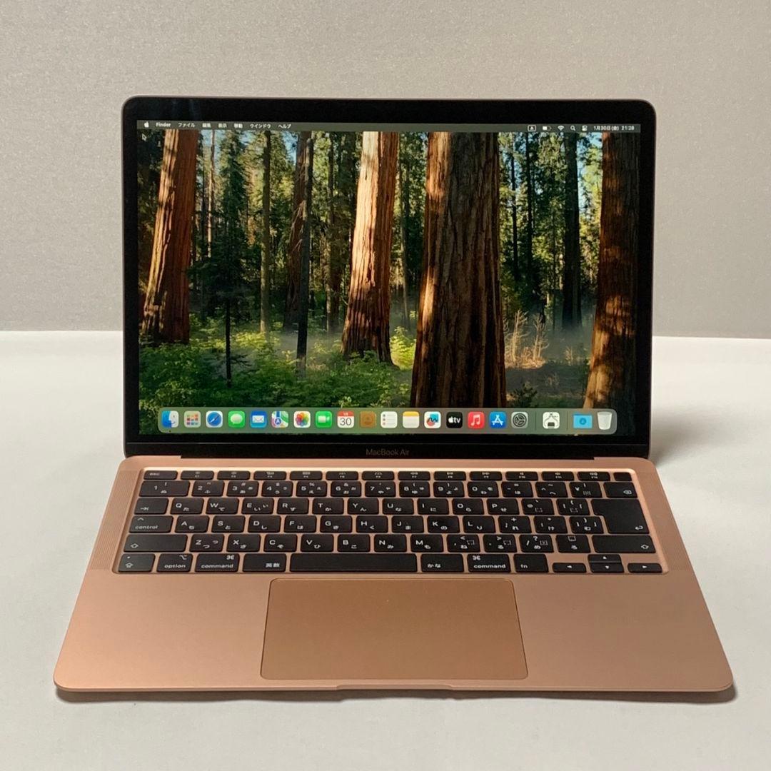 【美品】MacBookAir 2020 SSD512 ローズゴールドパソコンPC