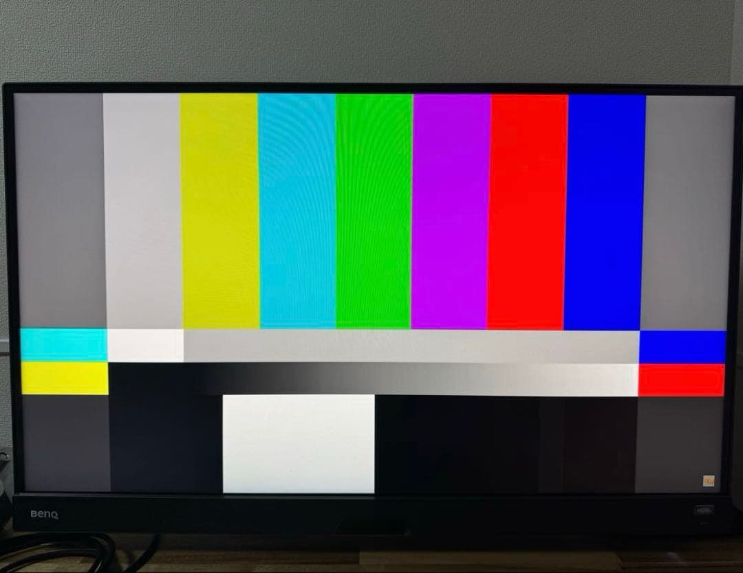 【美品/備品未使用】BenQ MOBIUZ EX2710Q ゲーミングモニター