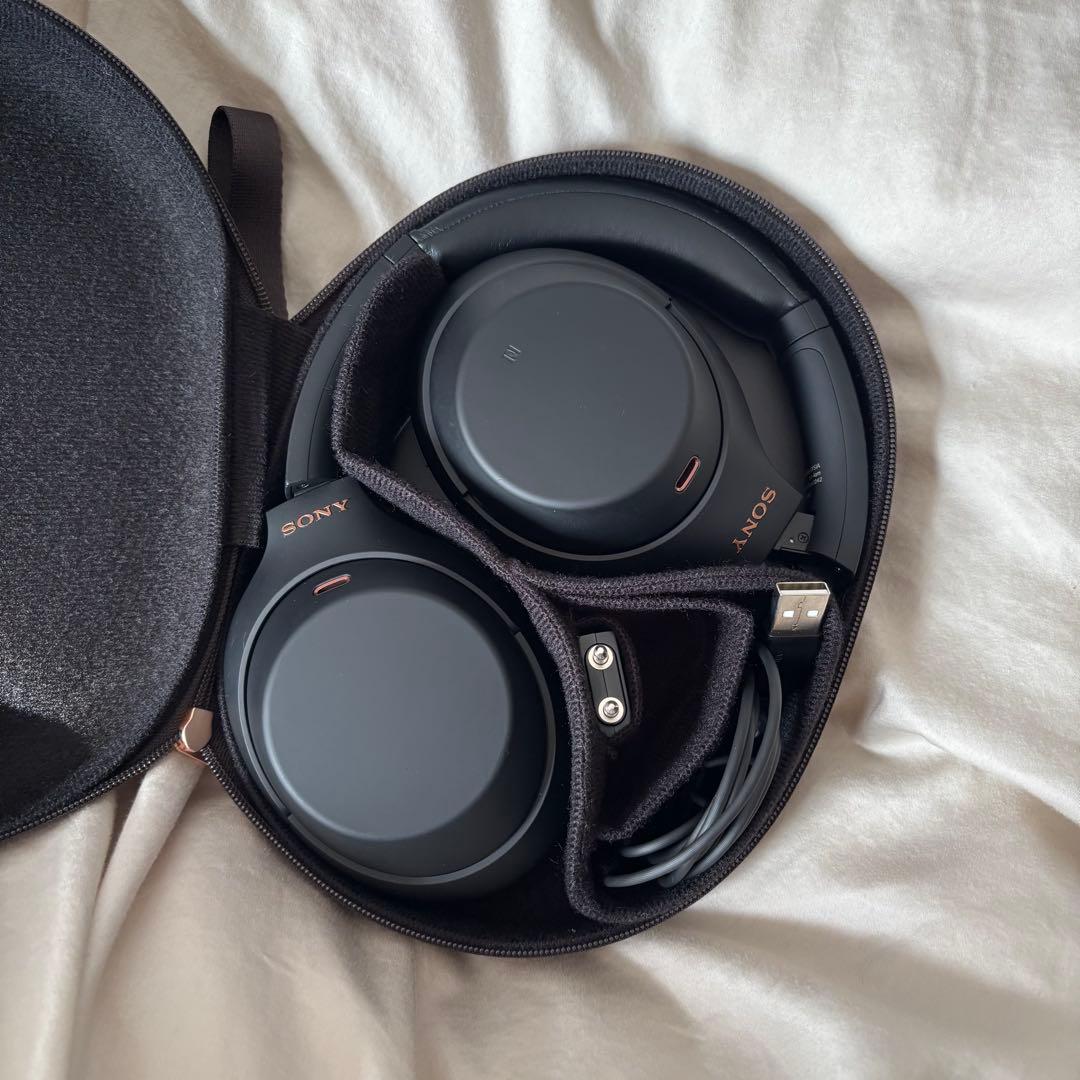 【美品】SONY WH-1000XM4 ノイズキャンセリングヘッドホン ブラック