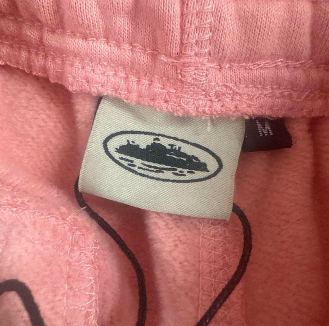 corteizピンクハーフパンツ