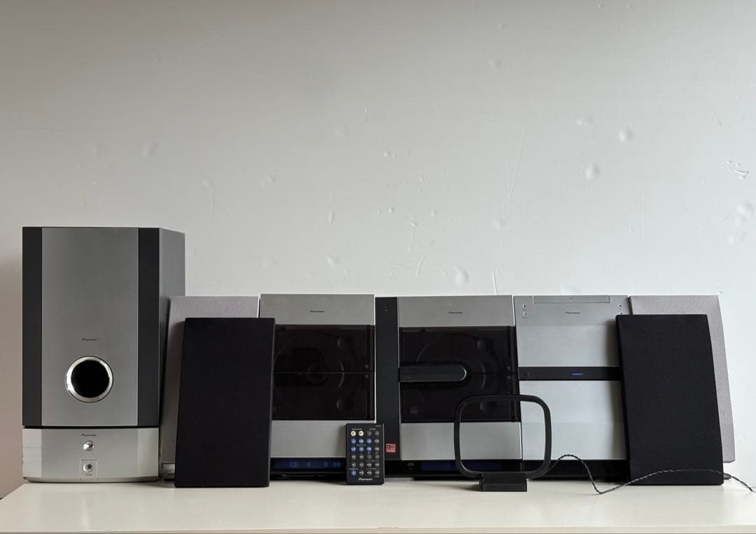 Pioneer X-NS1 CD MDプレーヤー　ミニコンポ