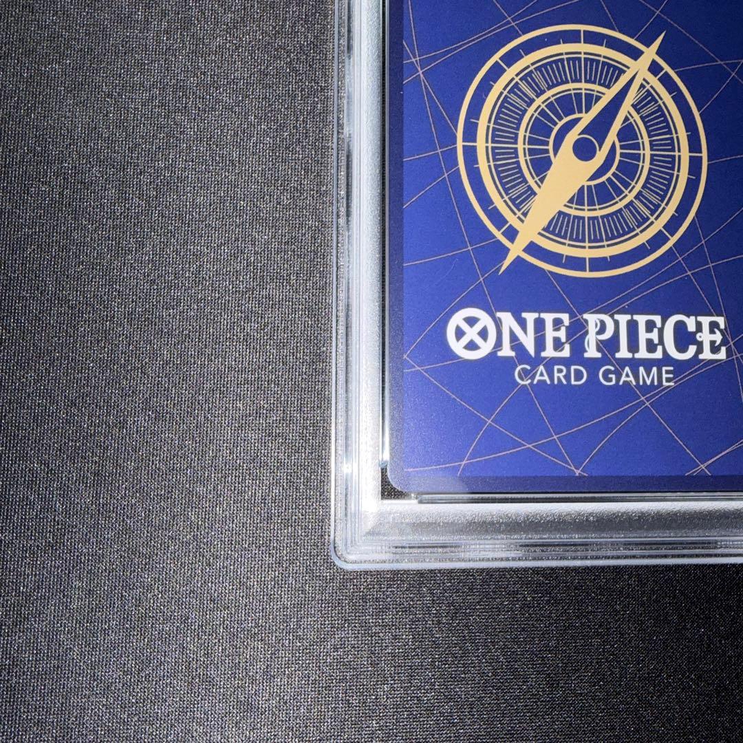 ワンピースカード モンキー・D・ルフィ モスバーガー P-080 psa10