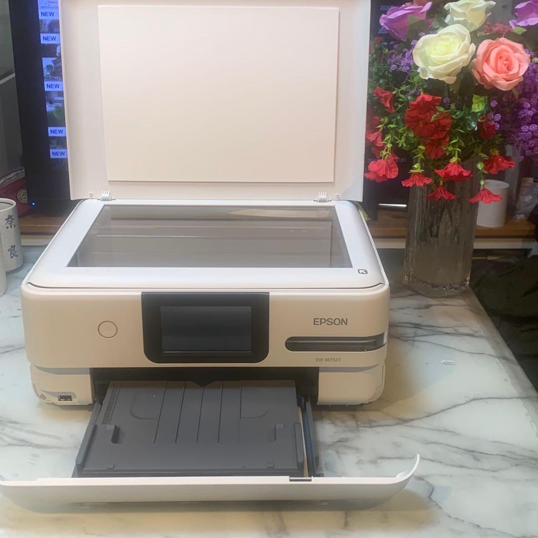 美品■エプソン プリンタ EW-M752T A4■総印刷枚数 4370枚