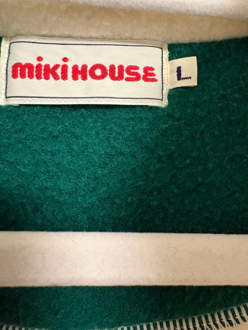 ヴィンテージ ミキハウス フリース ハーフジップ ラージ ヴィンテージ