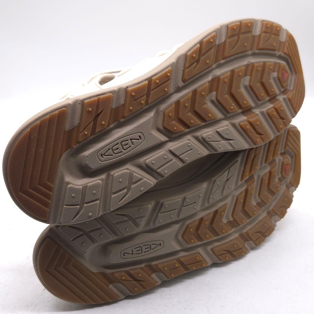 極美品 KEEN UNEEK WK キーン サンダル 25cm オフホワイト