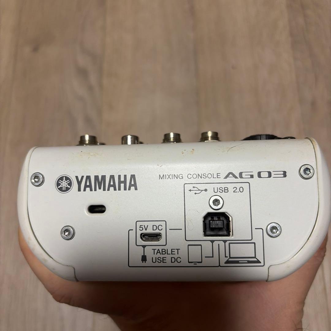 【動作確認済み】YAMAHA AG03 オーディオインターフェイス