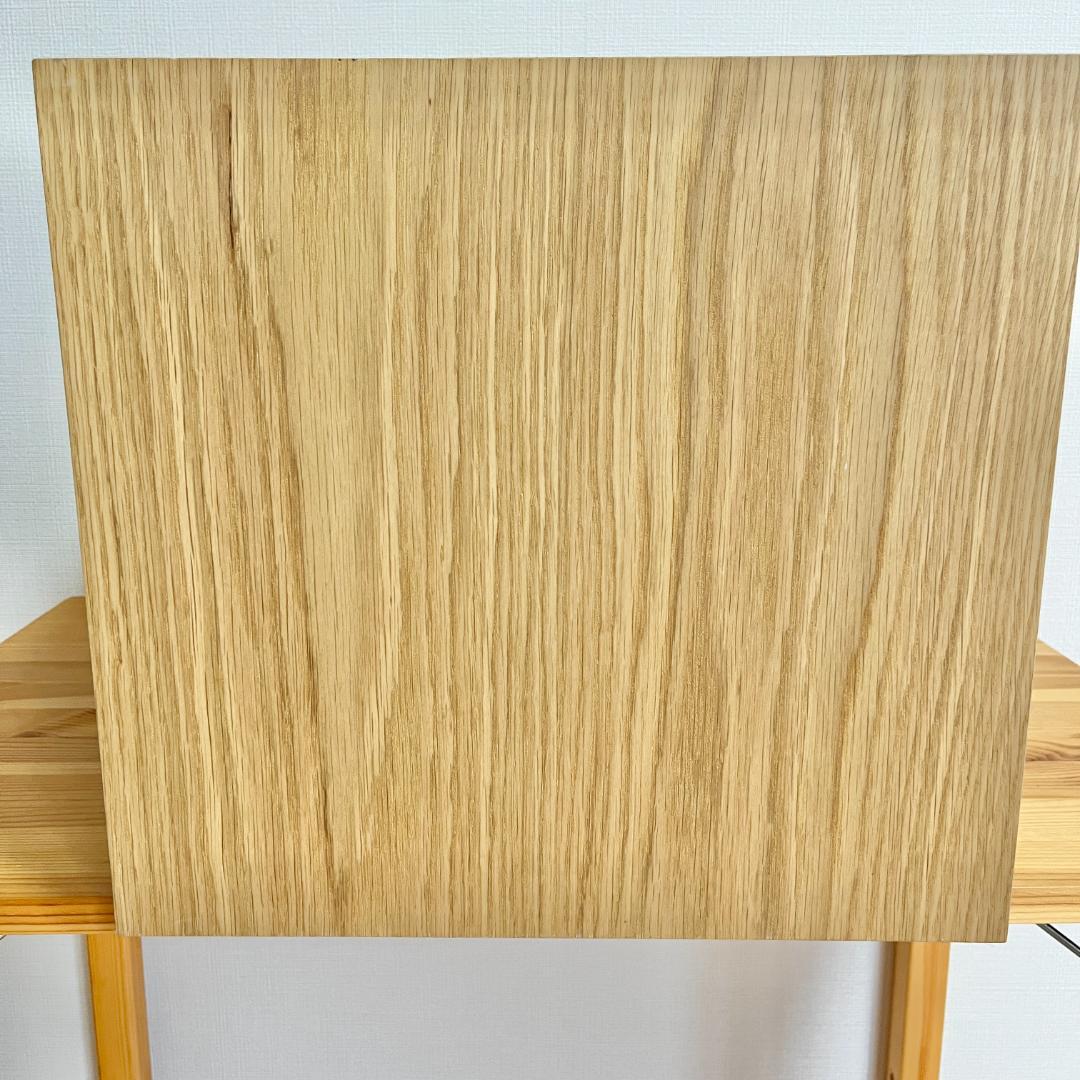 廃盤品　無印良品 ステンレスユニットシェルフ用木製収納ケース 引出式2段 ワイド