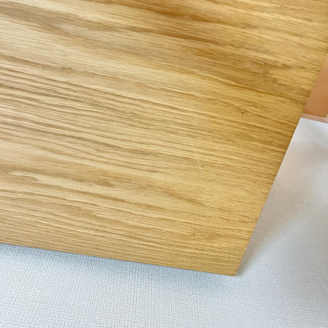 廃盤品　無印良品 ステンレスユニットシェルフ用木製収納ケース 引出式2段 ワイド