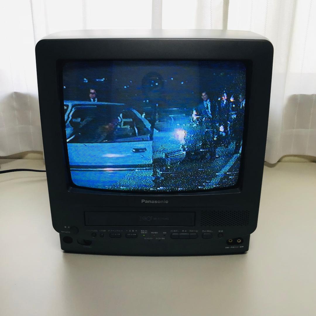 【ジャンク】 Panasonic テレビデオ TH-14ZV3
