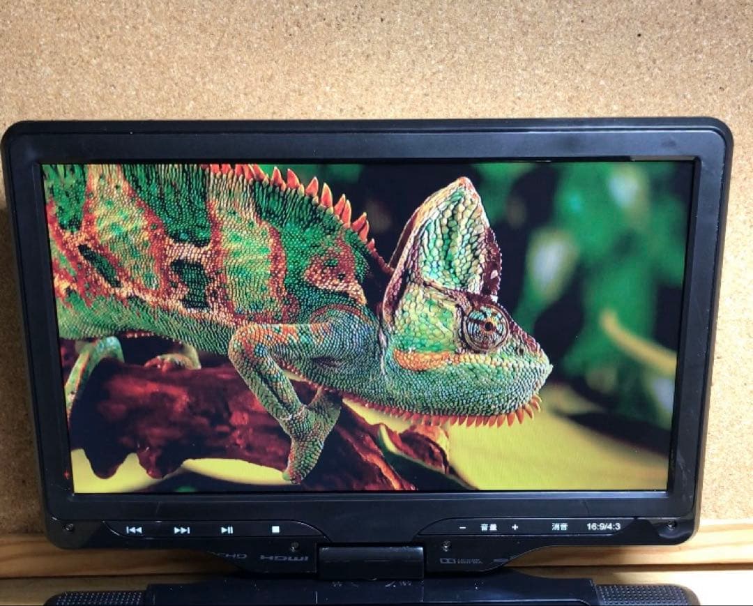 Avox 10インチ リモコン付き ポータブルDVD・BD・ブルーレイプレーヤー