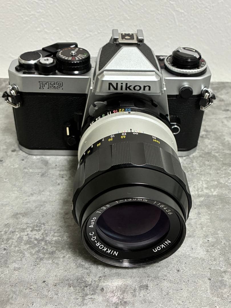 ⭐️美品⭐️動作確認済⭐️Nikon FE2 & NIKKOR 135mm f/3.5