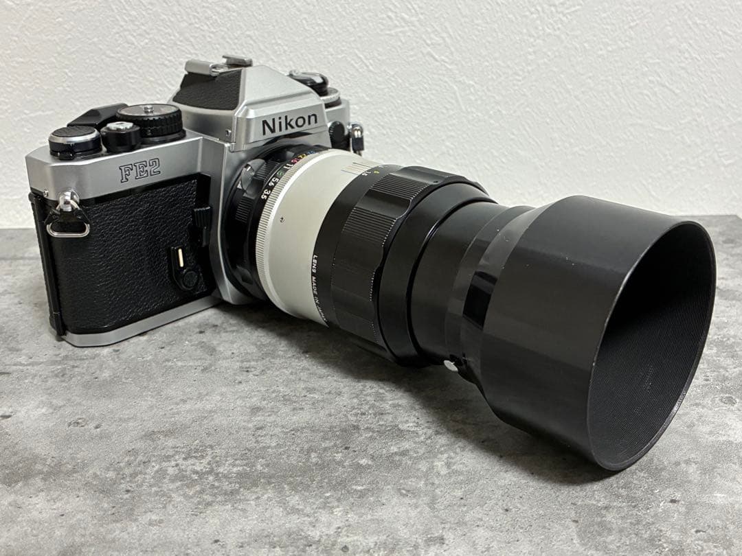 ⭐️美品⭐️動作確認済⭐️Nikon FE2 & NIKKOR 135mm f/3.5