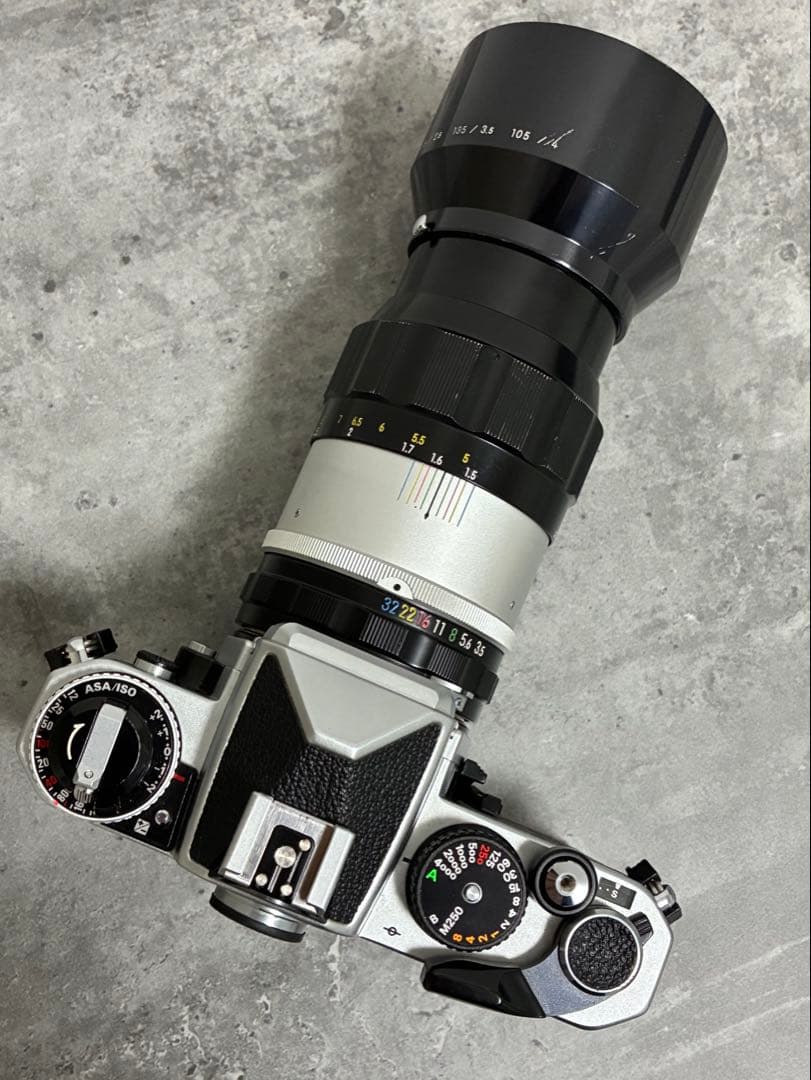 ⭐️美品⭐️動作確認済⭐️Nikon FE2 & NIKKOR 135mm f/3.5
