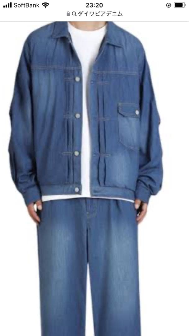ダイワピアデニムジャケット