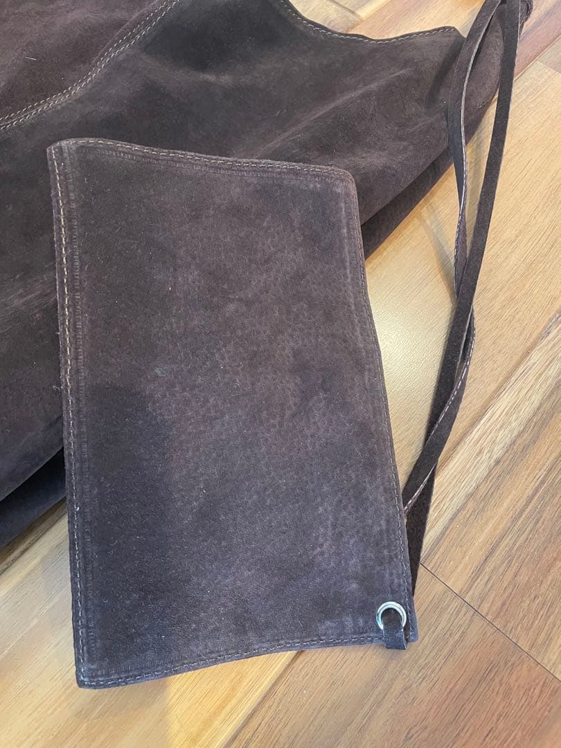 バッグ todayful Suede Leather Totebag