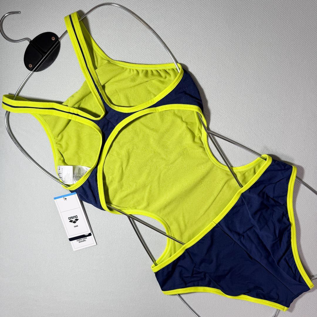 Arena アリーナ 競泳水着 Big logo navy USA38