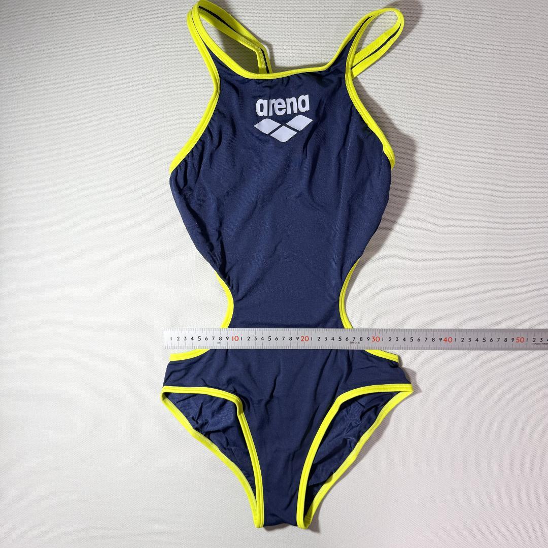 Arena アリーナ 競泳水着 Big logo navy USA38