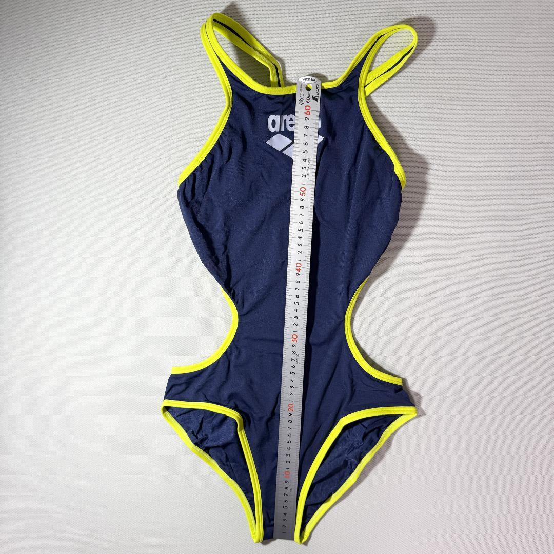 Arena アリーナ 競泳水着 Big logo navy USA38