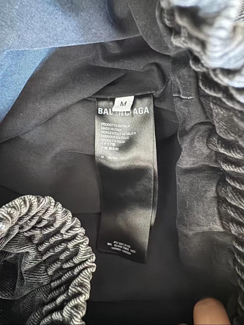 はるたん樣專用 Balenciaga バレンシアガ　デニムジャケット M