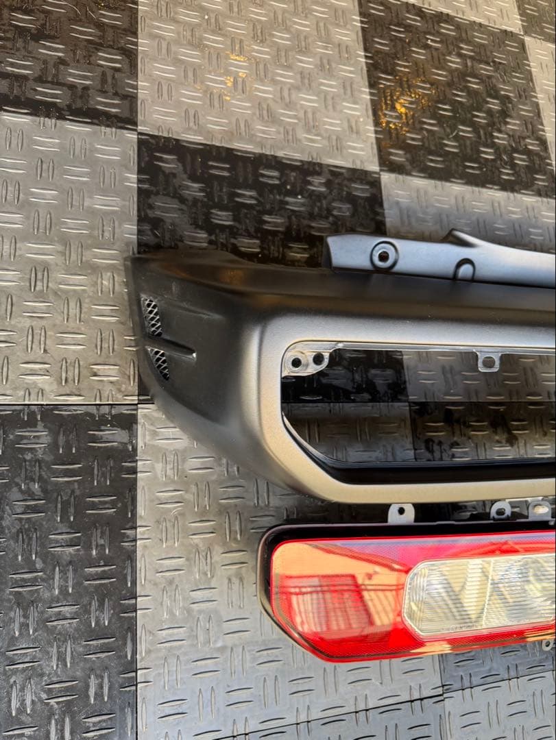 ジムニーシエラJB74 K3zeroリアショートバンパー 黒