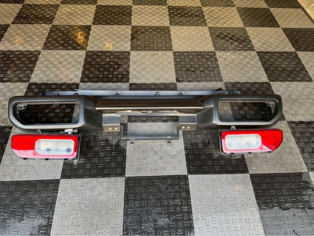 ジムニーシエラJB74 K3zeroリアショートバンパー 黒