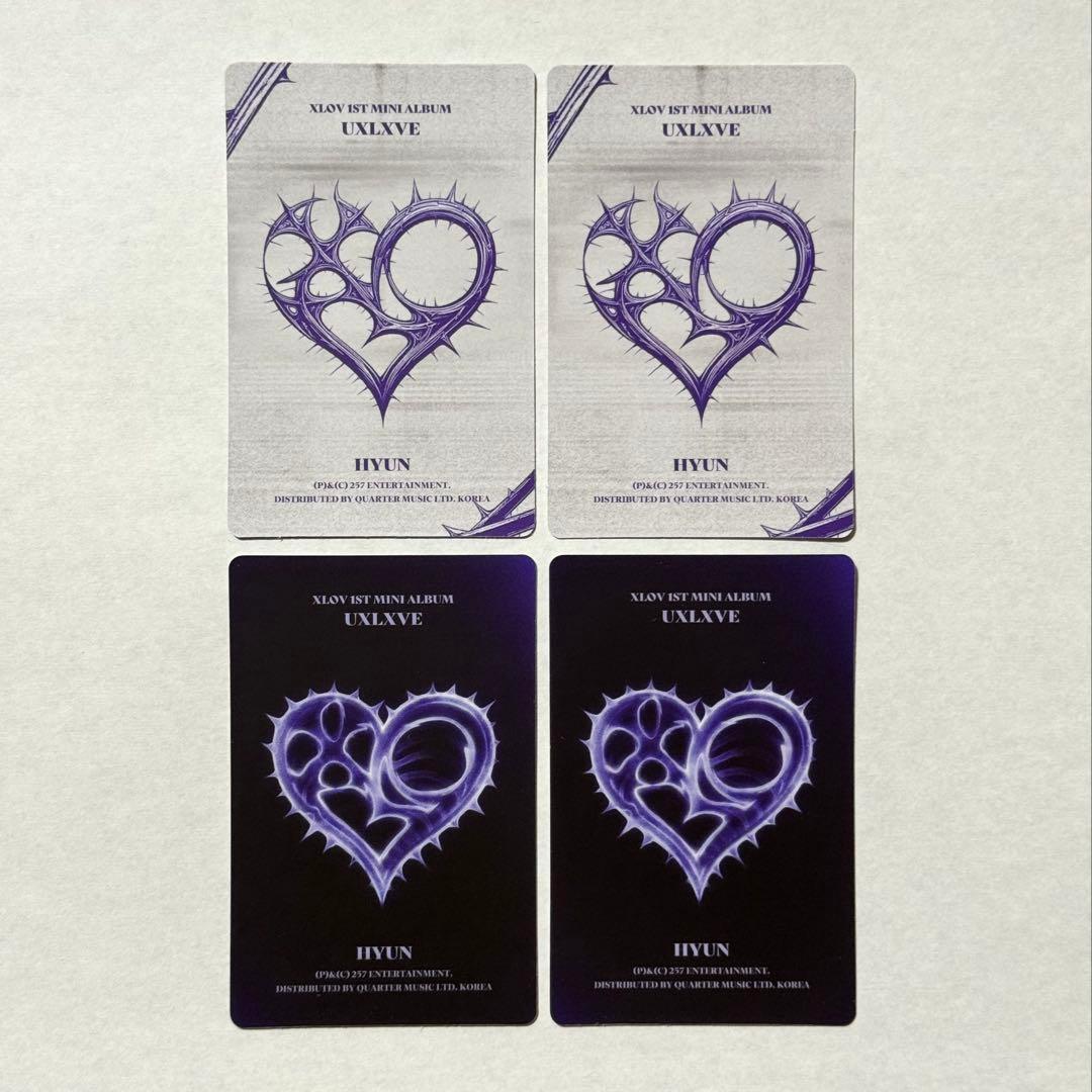 XLOV UXLXVE 封入トレカ コンプセット